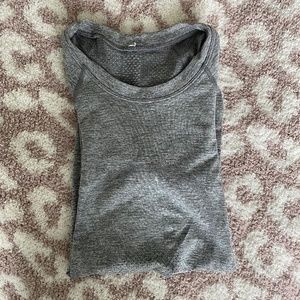 Lululemon swiftly tech short sleeve shirt 2.0 slate/white (grey)